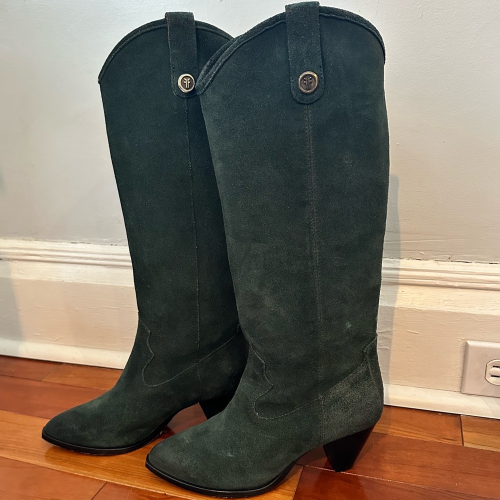 FRYE June Western Tall Boots